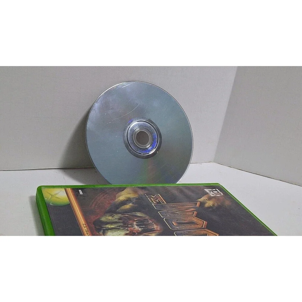 2005 MICROSOFT XBOX ID SOFTWARE DOOM 3 CIB COMPLETE IN BOX TESTED WORKING